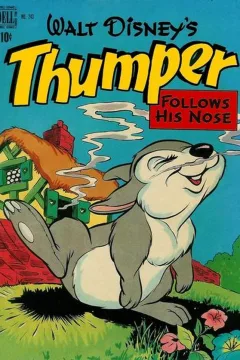 Walt Disney's Thumper Follows His Nose