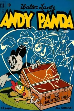 Walter Lantz Andy Panda in The Haunted Inn