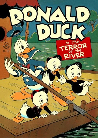 Cover of Donald Duck in the Terror of the River