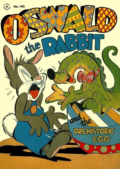 Cover of Oswald the Rabbit and the Prehistoric Egg
