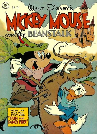 Cover of Walt Disney's Mickey Mouse and the Beanstalk
