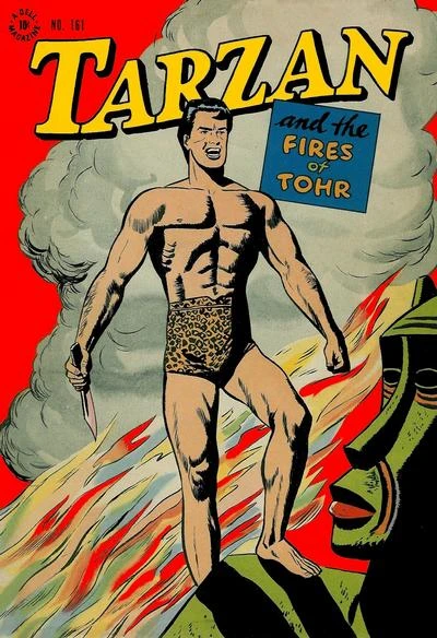 Cover of Tarzan and the Fires of Tohr