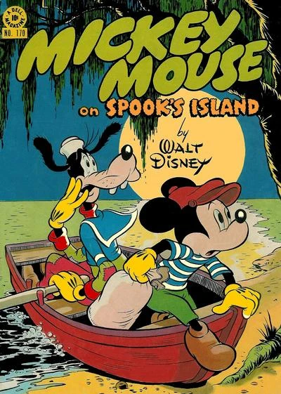 Cover of Mickey Mouse on Spook's Island