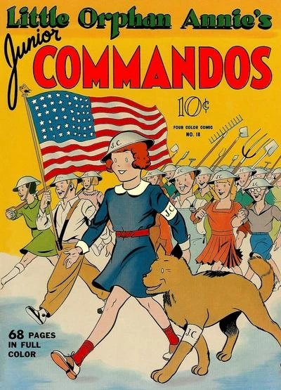 Cover of Little Orphan Annie's Junior Commandos