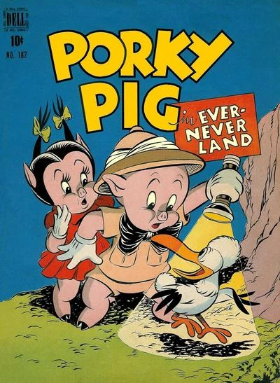Cover of Porky Pig in Ever-Never land