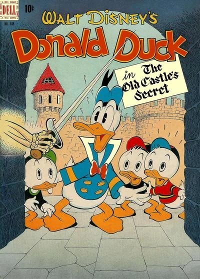 Cover of Walt Disney's Donald Duck in The Old Castle's Secret