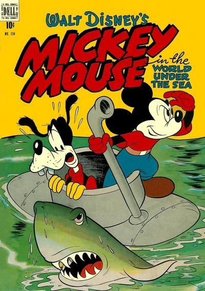Cover of Walt Disney's Mickey Mouse in The World Under the Sea