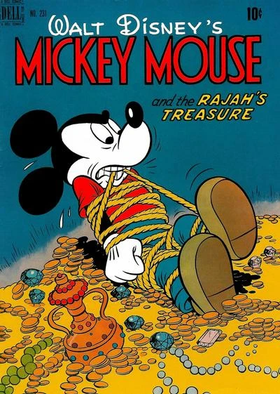 Cover of Walt Disney's Mickey Mouse and the Rajah's Treasure
