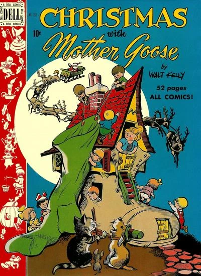 Cover of Christmas with Mother Goose