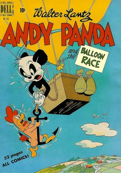 Cover of Walter Lantz Andy Panda and the Balloon Race