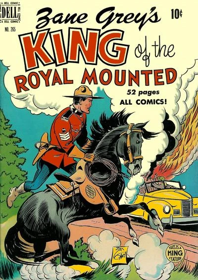 Cover of Zane Grey's King of the Royal Mounted