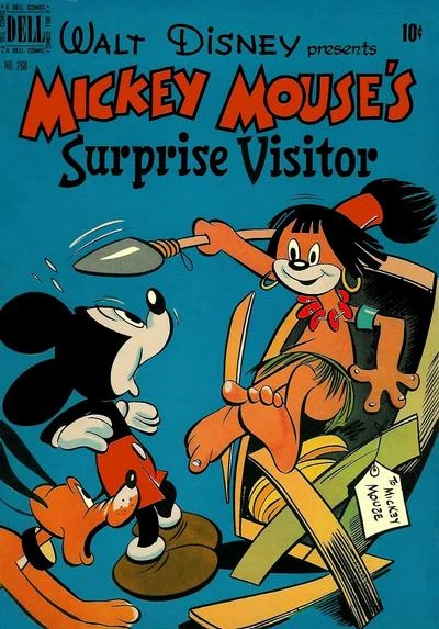 Cover of Walt Disney Presents Mickey Mouse's Surprise Visitor
