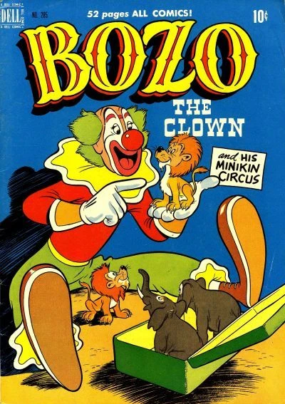 Cover of Bozo The Clown and His Minikin Circus