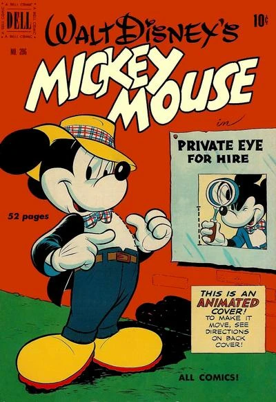 Cover of Walt Disney's Mickey Mouse in Private Eye for Hire