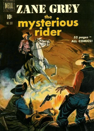 Cover of Zane Grey The Mysterious Rider