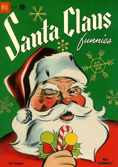 Cover of Santa Claus Funnies