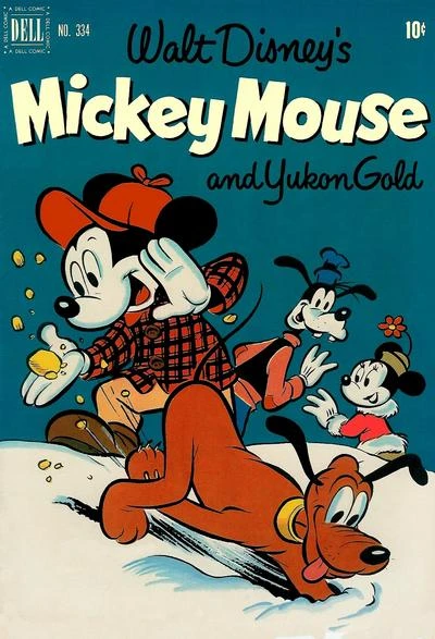 Cover of Walt Disney's Mickey Mouse and Yukon Gold