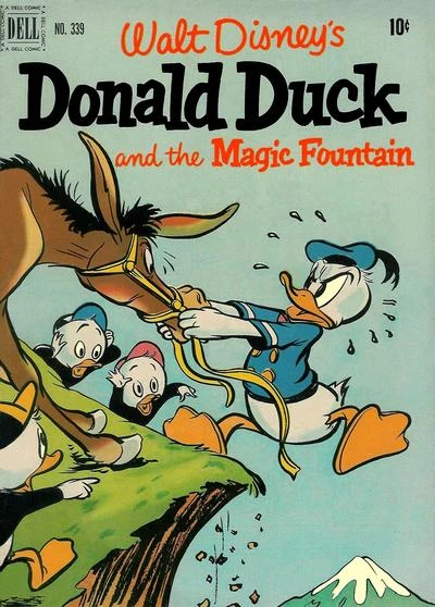 Cover of Walt Disney's Donald Duck and The Magic Fountain