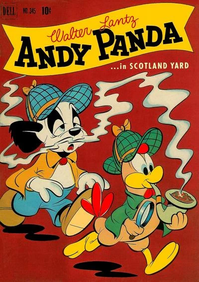 Cover of Walter Lantz Andy Panda in Scotland Yard