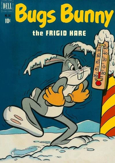 Cover of Bugs Bunny,The Frigid Hare