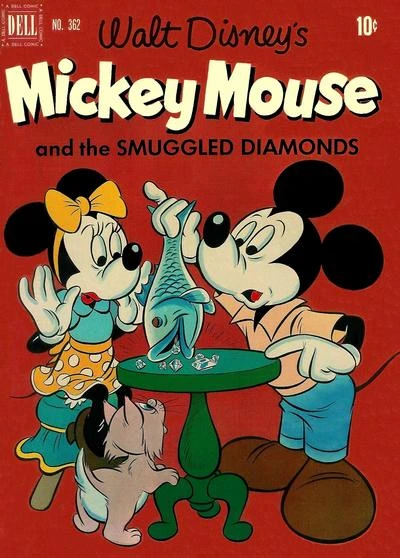Cover of Walt Disney's Mickey Mouse and the Smuggled Diamonds