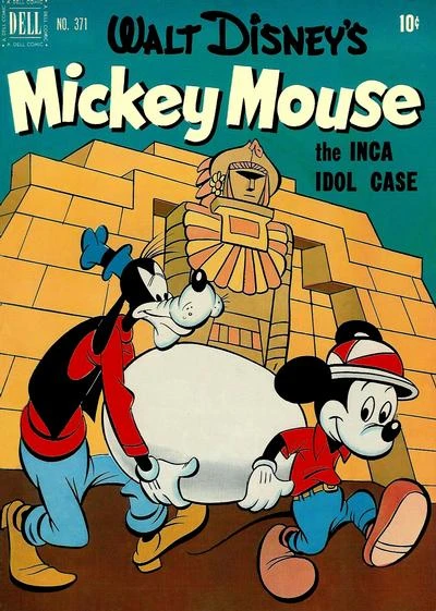 Cover of Walt Disney's Mickey Mouse : The Inca Idol Case
