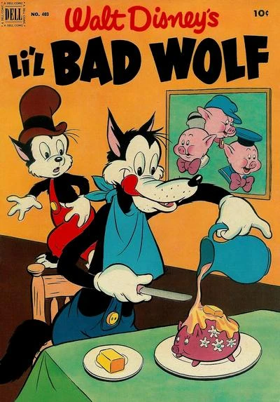 Cover of Walt Disney's Li'l Bad Wolf