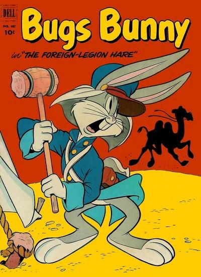 Cover of Bugs Bunny, Foreign Legion Hare
