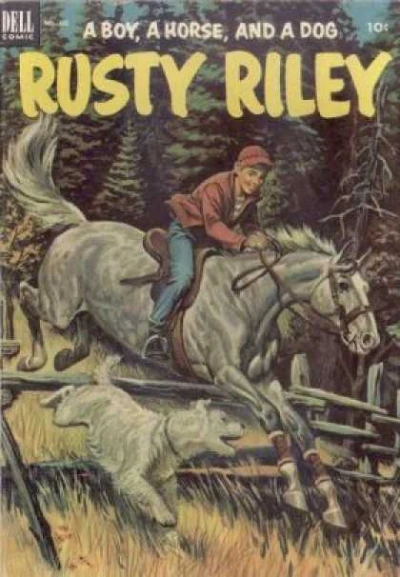 Cover of Rusty Riley, a Boy, a Horse, and a Dog