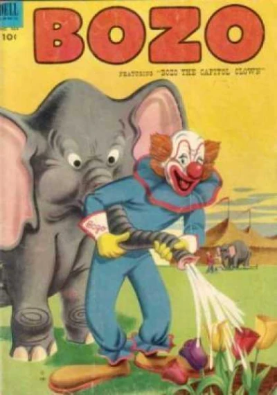 Cover of Bozo, featuring Bozo the Capitol Clown