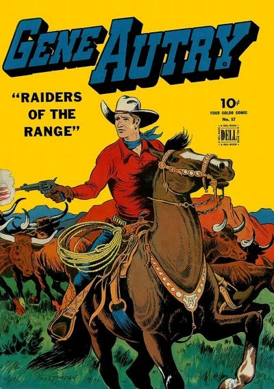 Cover of Gene Autry, Raiders of the Range
