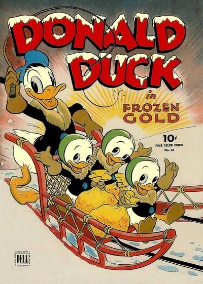 Cover of Donald Duck in Frozen Gold