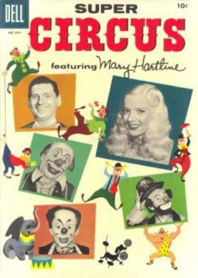 Cover of Super Circus featuring Mary Hartline