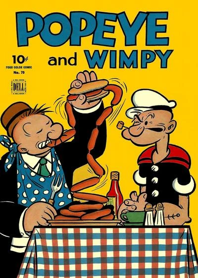 Cover of Popeye and Wimpy