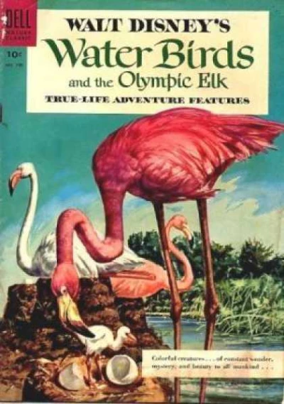 Cover of Walt Disney's Water Birds and the Olympic Elk