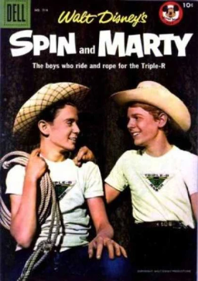 Cover of Walt Disney's Spin and Marty