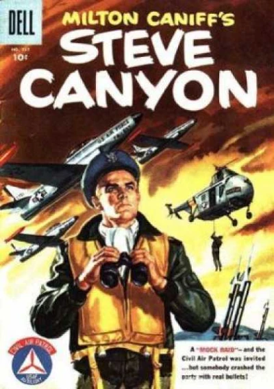 Cover of Milton Caniff's Steve Canyon