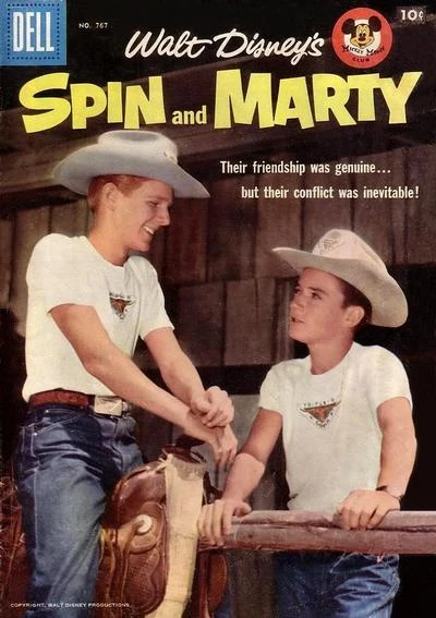 Cover of Walt Disney's Spin and Marty