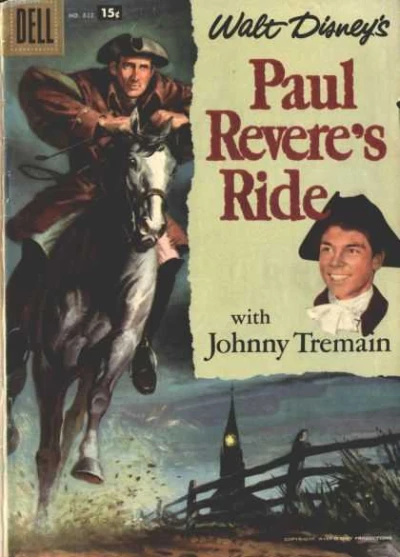 Cover of Walt Disney's Paul Revere's Ride