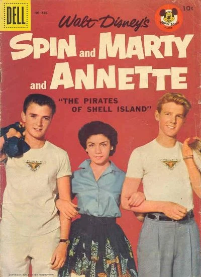 Cover of Walt Disney's Spin and Marty and Annette