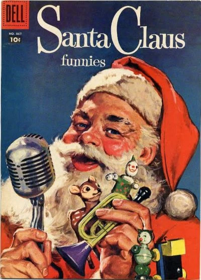 Cover of Santa Claus Funnies