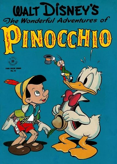 Cover of Walt Disney's The Wonderful Adventures of Pinocchio