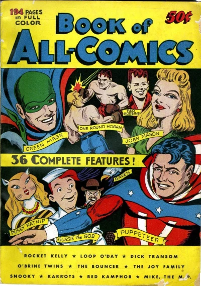 Cover of Book of All-Comics