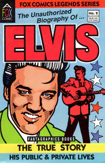 Cover of The Unauthorized Biography of ... Elvis