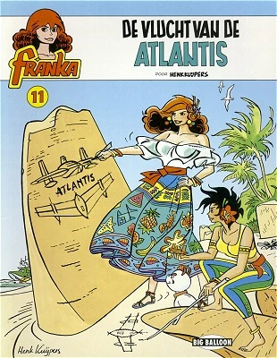 Cover of De vlucht van de Atlantis