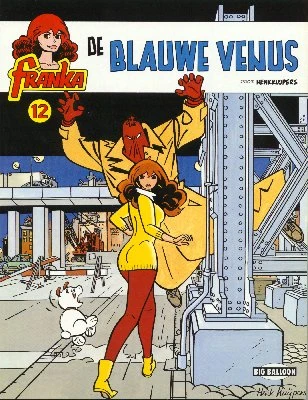 Cover of De blauwe Venus