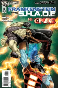 Frankenstein, Agent of S.H.A.D.E. Vs. O.M.A.C.