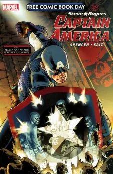 Cover of Steve Rogers Captain America; The Amazing Spider-Man Up & About