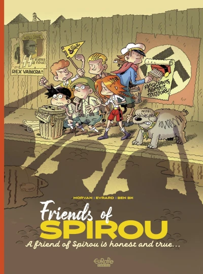 Cover of A Friend of Spirou Is Honest and True