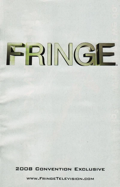 Cover of Fringe 2008 Convention Exclusive